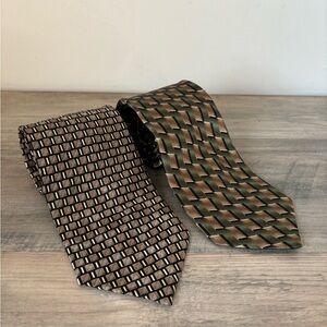 Salvatore‎ Pellegrino and Gasparo Men’s Dress Silk Tie Bundle